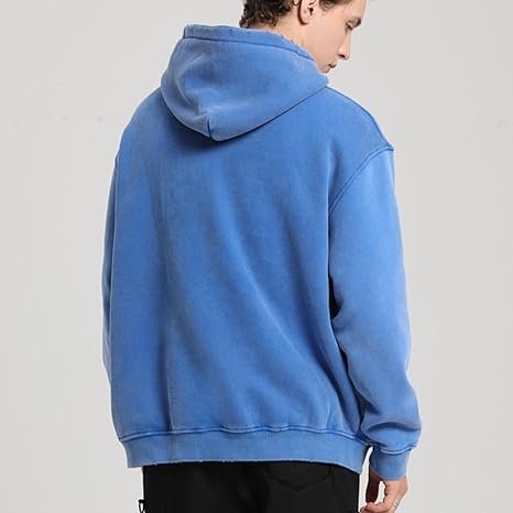 HEAVY WAIGHT BLUE HOODIE FOR MEN