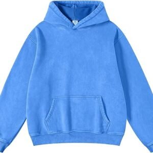 HEAVY WAIGHT BLUE HOODIE FOR MEN