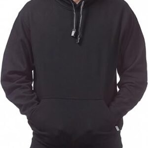 MEN HEAVYWAIGHT BLACK HOODIE